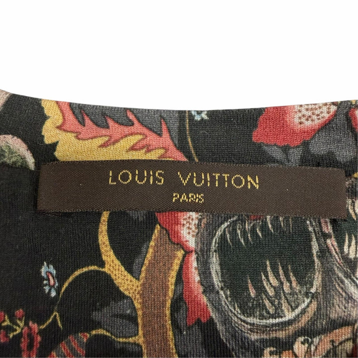 Excellent LOUIS VUITTON Short sleeve T-shirt Chapman Brothers Garden in Hell XS