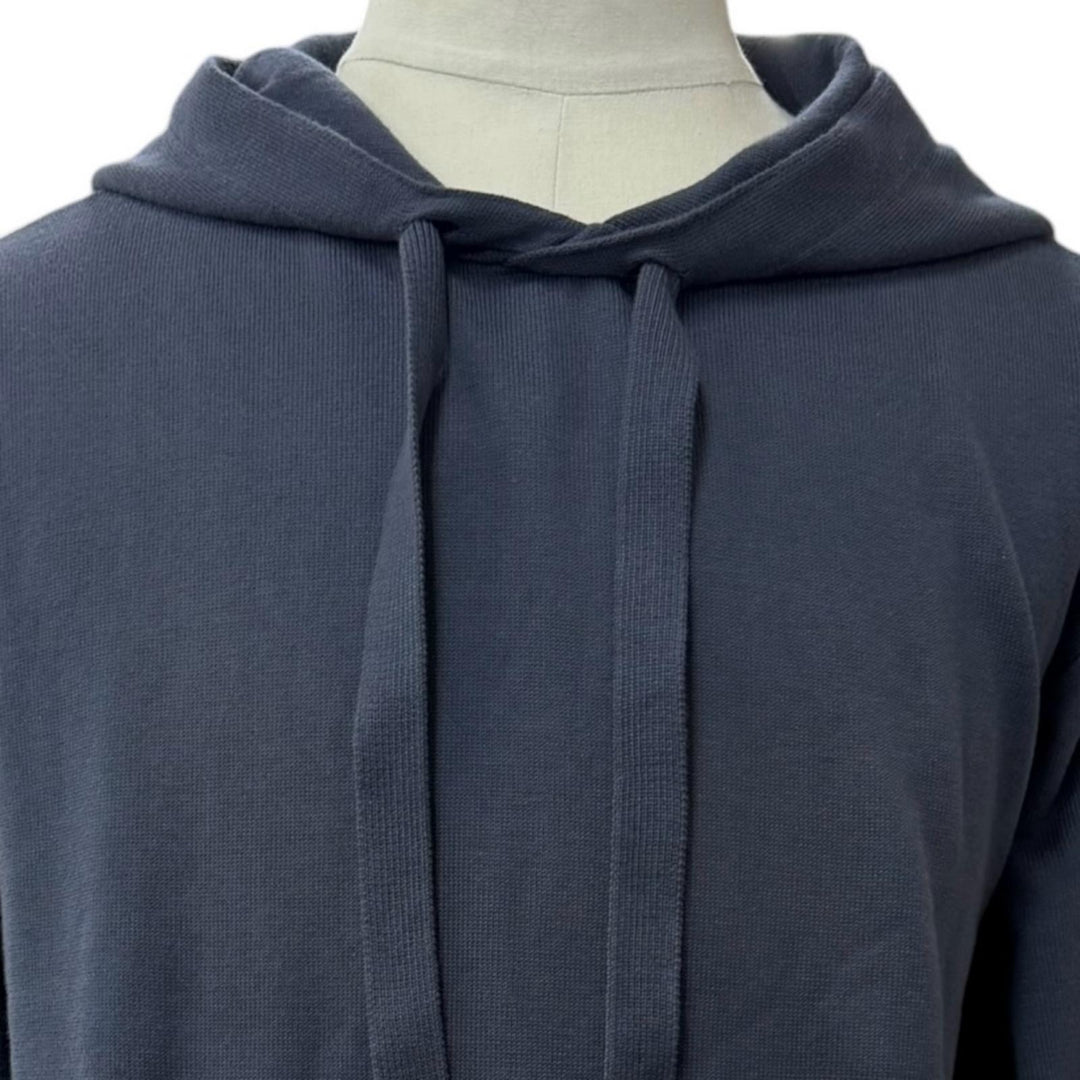 Excellent LOUIS VUITTON hoodie Gradient Cotton Hoodie Monogram Navy cotton L