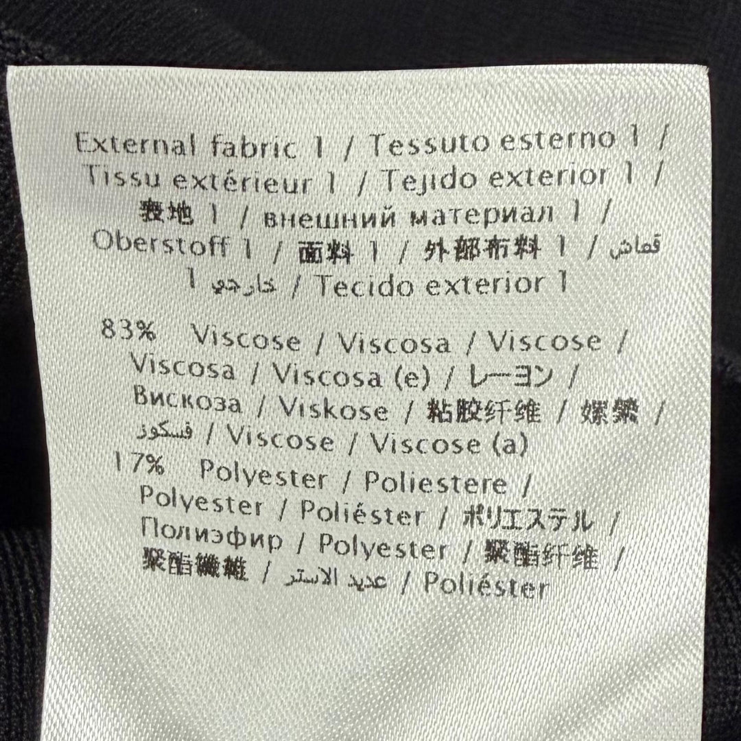 Excellent VALENTINO one piece Lace switching long sleeves Rayon S LB3KD09C2SC