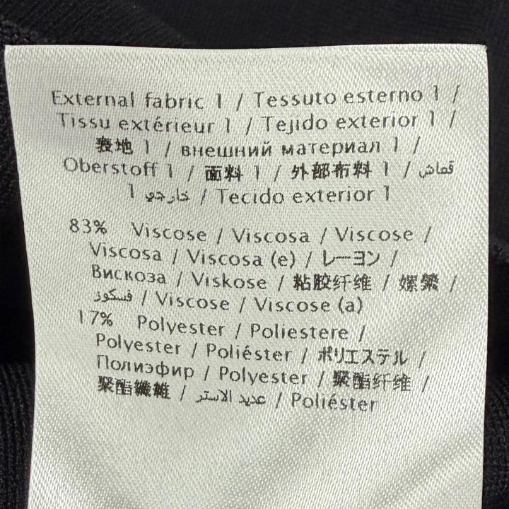 Excellent VALENTINO one piece Lace switching long sleeves Rayon S LB3KD09C2SC