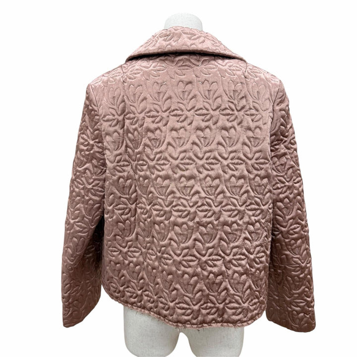 Pristine Maison Margiela 10 Jacket Cut-off design, padded, quilted Pink IT 36
