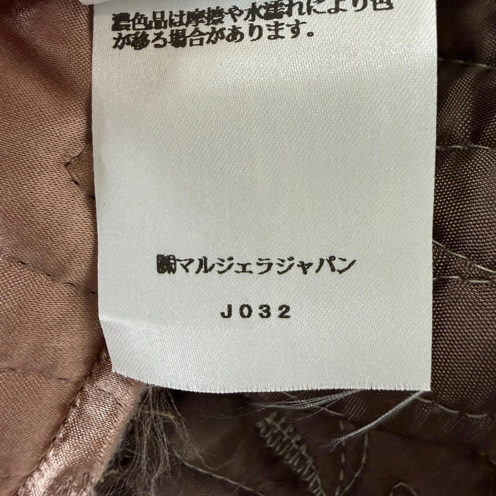 Pristine Maison Margiela 10 Jacket Cut-off design, padded, quilted Pink IT 36