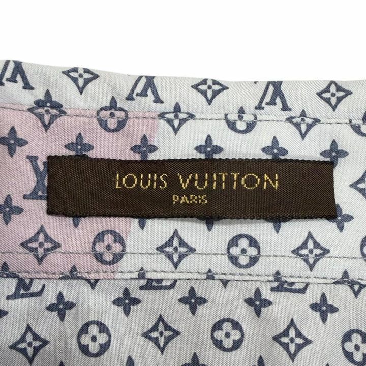 Great LOUIS VUITTON Long sleeve shirt Star Monogram All-Over Print multicolor