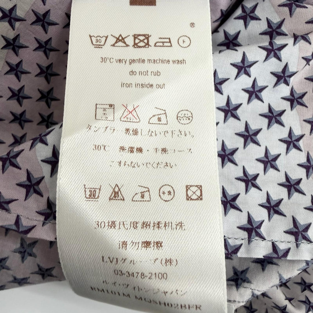 Great LOUIS VUITTON Long sleeve shirt Star Monogram All-Over Print multicolor
