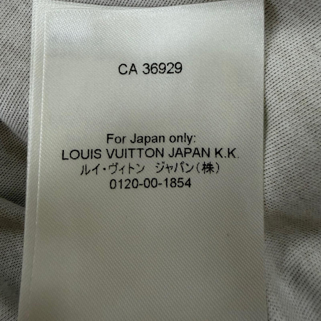 Great LOUIS VUITTON Short sleeve T-shirt LV logo multicolor cotton Women S