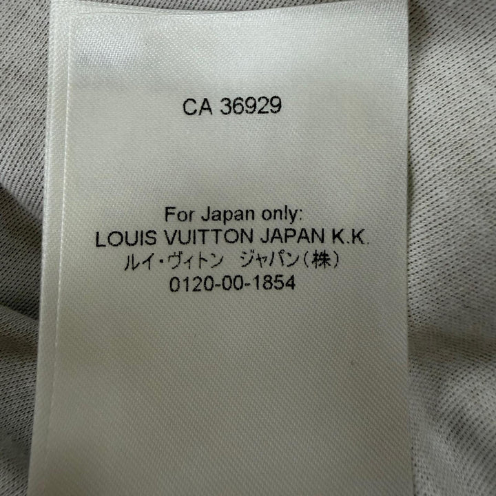 Great LOUIS VUITTON Short sleeve T-shirt LV logo multicolor cotton Women S