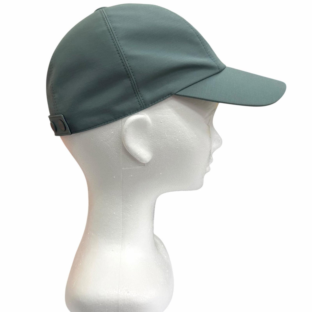 Pristine HERMES cap Serena apron doll patch Serie button Green system cotton
