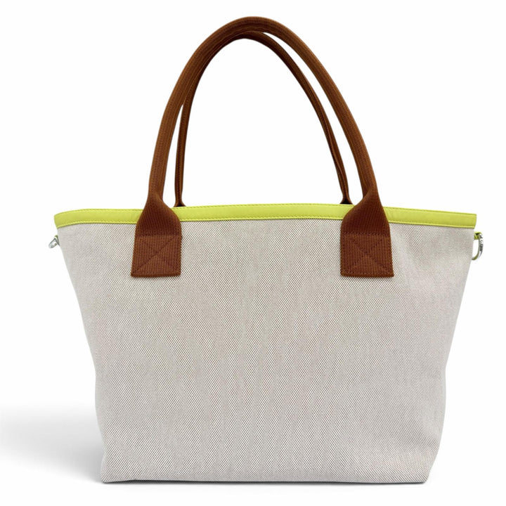 Excellent HERMES Tote Bag So natural canvas Women