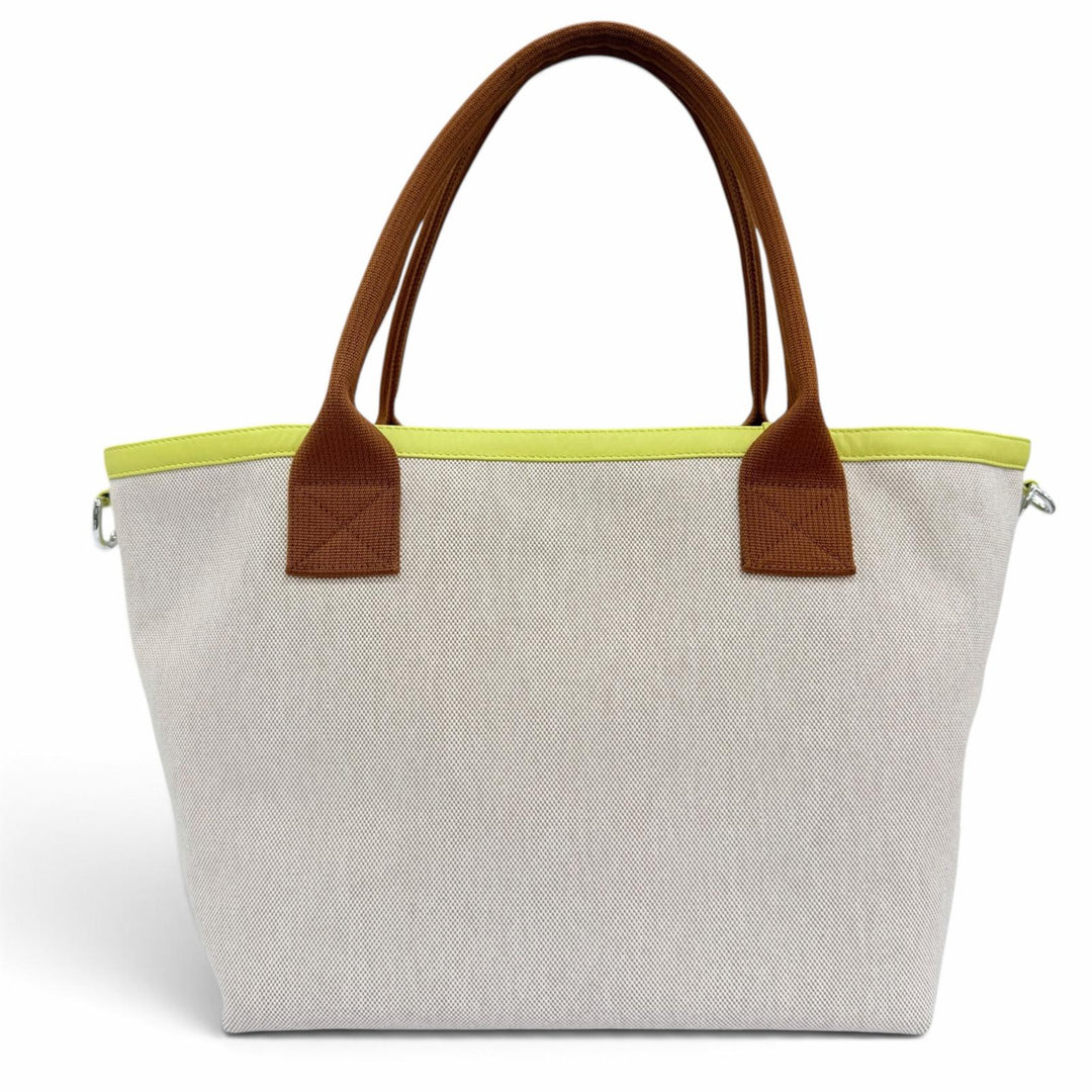 Excellent HERMES Tote Bag So natural canvas Women