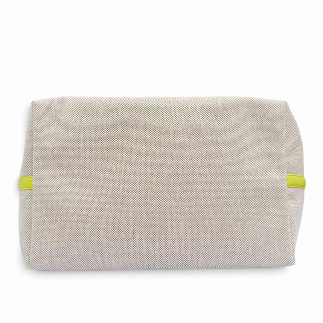 Excellent HERMES Tote Bag So natural canvas Women