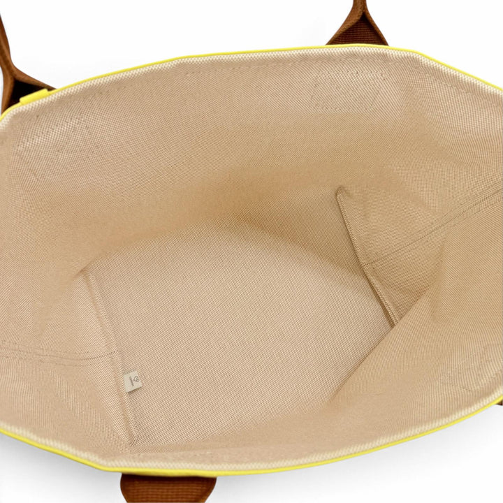 Excellent HERMES Tote Bag So natural canvas Women