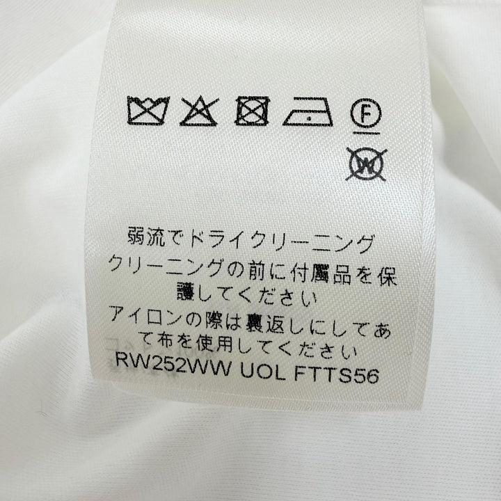 Excellent LOUIS VUITTON Short sleeve T-shirt Signature zipper detail white S