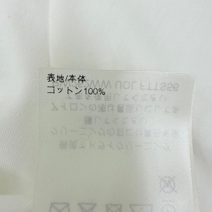 Excellent LOUIS VUITTON Short sleeve T-shirt Signature zipper detail white S