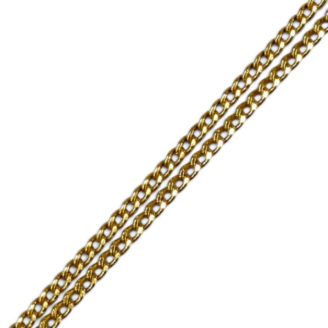 Excellent TIFFANY&Co. Necklace Three-Hoop Diamond Necklace Yellow Gold 750(YG)