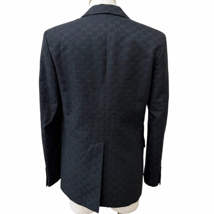 Great GUCCI tailored jacket Cotton & GG Canvas Jacket single