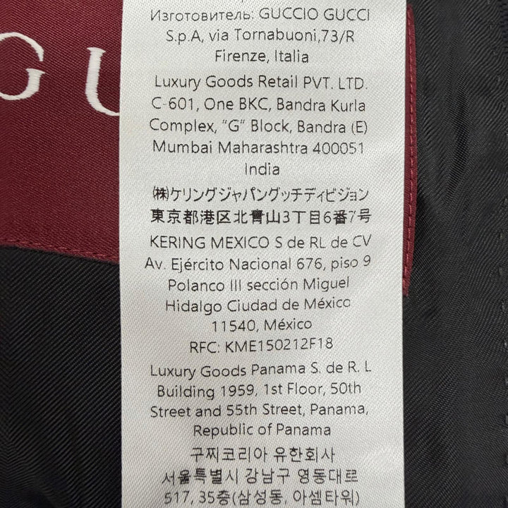 Great GUCCI tailored jacket Cotton & GG Canvas Jacket single