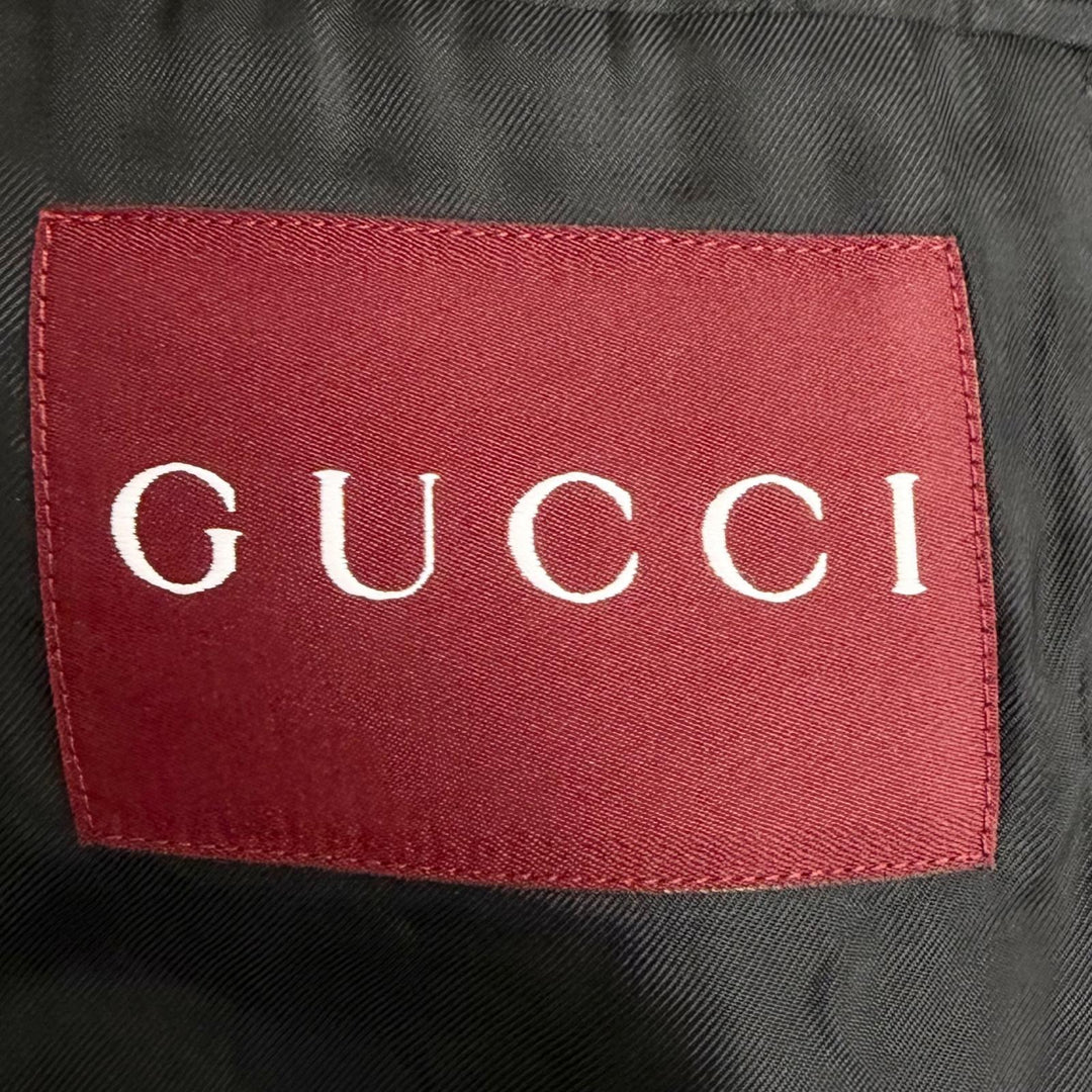 Great GUCCI tailored jacket Cotton & GG Canvas Jacket single