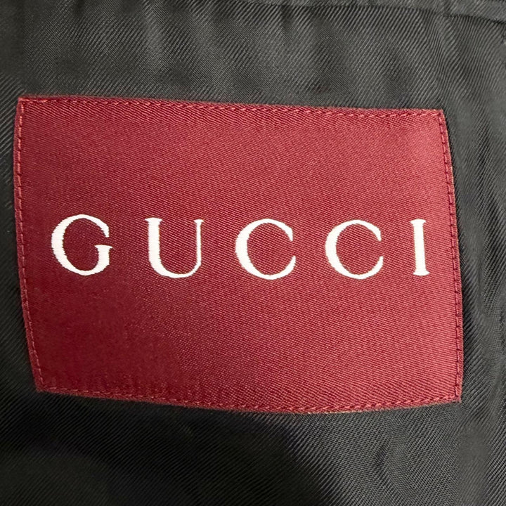 Great GUCCI tailored jacket Cotton & GG Canvas Jacket single