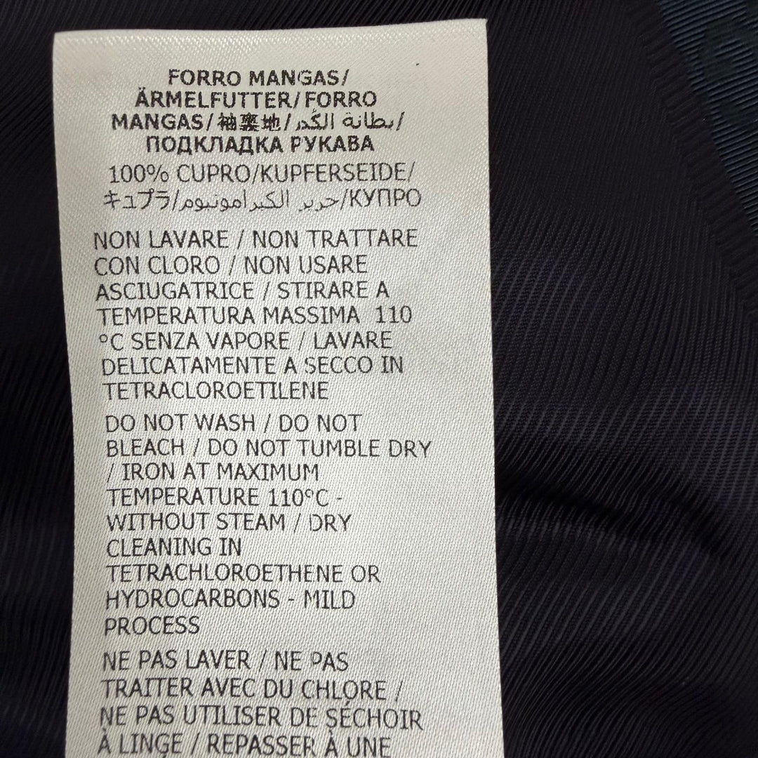 Excellent GUCCI tailored jacket GG pattern single Dark green cotton