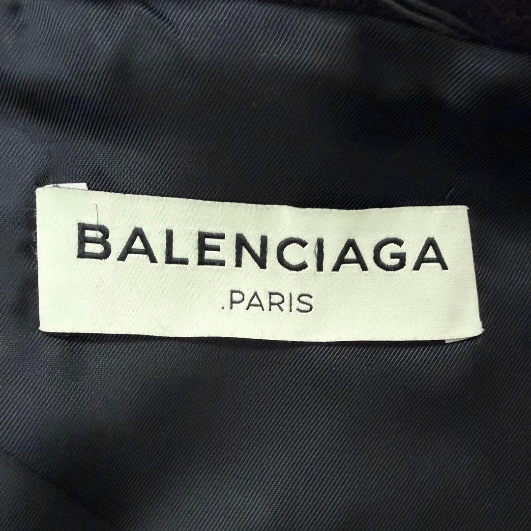 Pristine BALENCIAGA Chester coat wool mens IT 44 439098