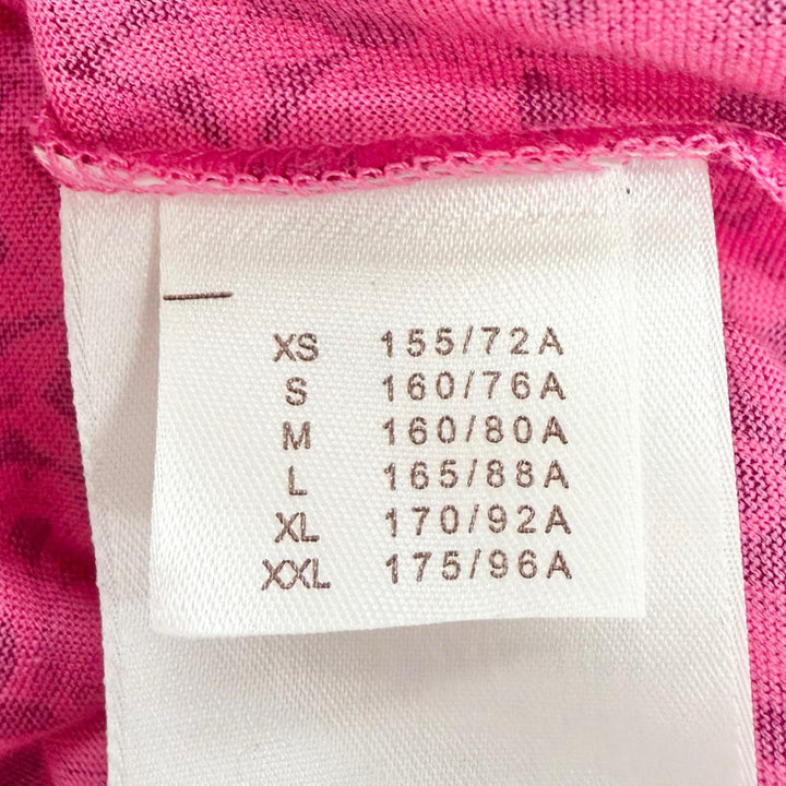 Pristine LOUIS VUITTON MURAKAMI Cosmic Blossom Ribbon-Detailed Top pink S