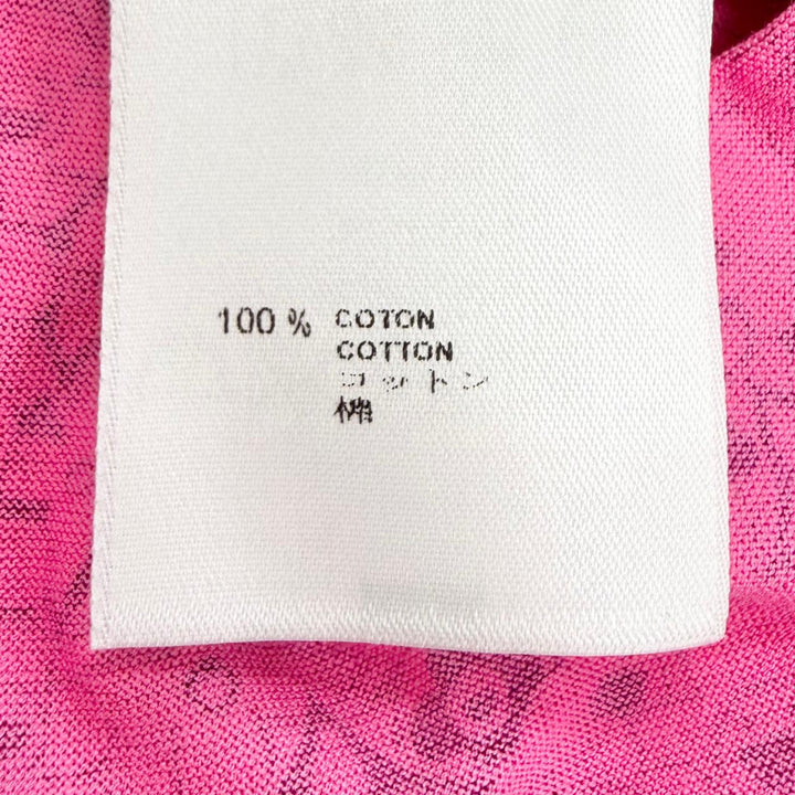 Pristine LOUIS VUITTON MURAKAMI Cosmic Blossom Ribbon-Detailed Top pink S