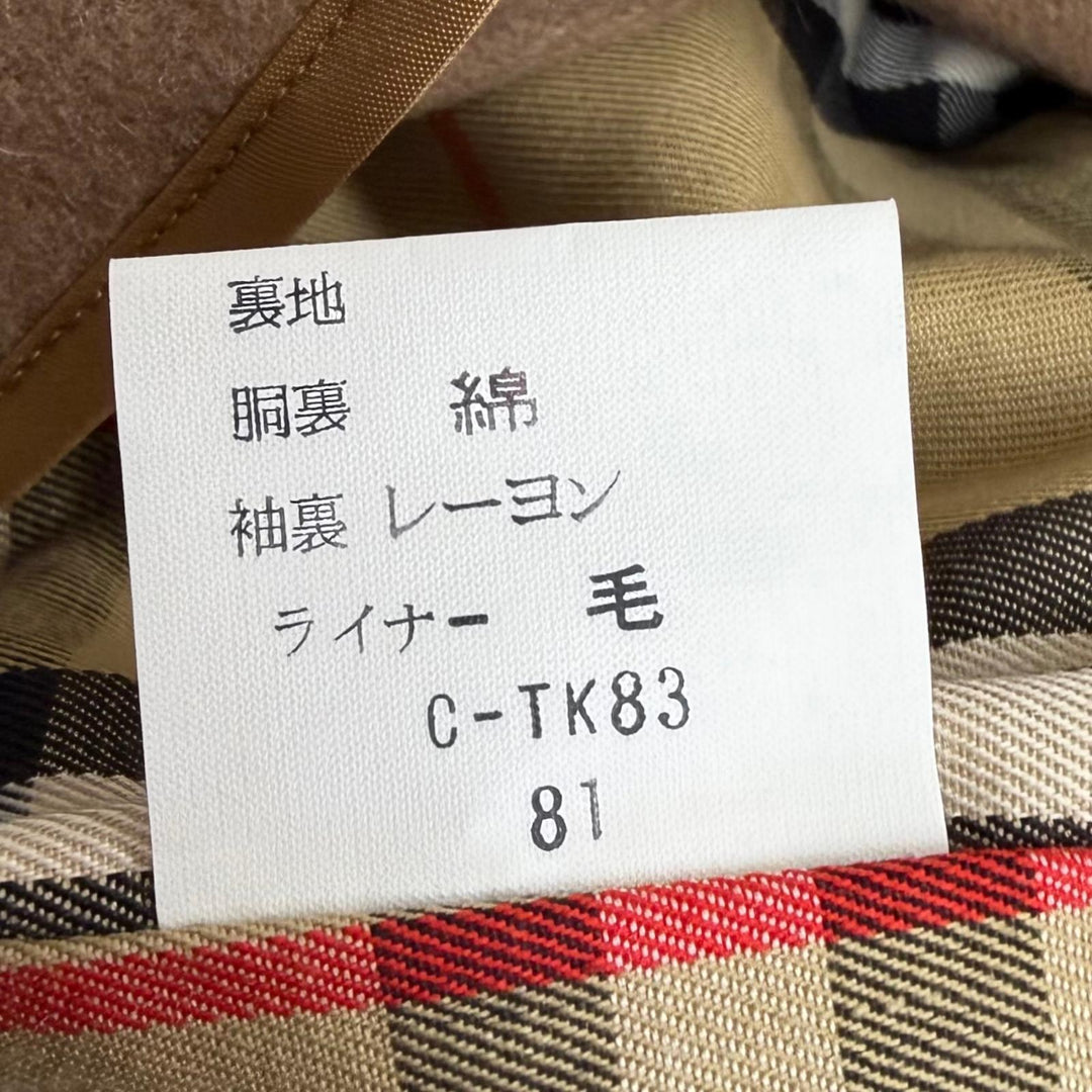 Pristine Burberrys coat Deadstock with Nova Check Pattern lining