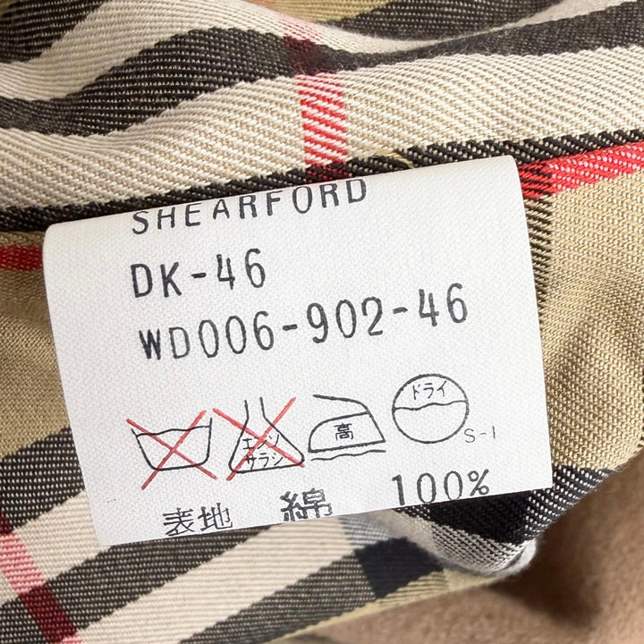 Pristine Burberrys coat Deadstock with Nova Check Pattern lining