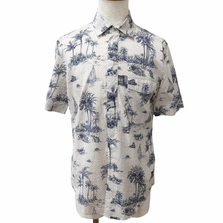 Excellent LOUIS VUITTON Short sleeve shirt Monogram print Hawaiian shirt