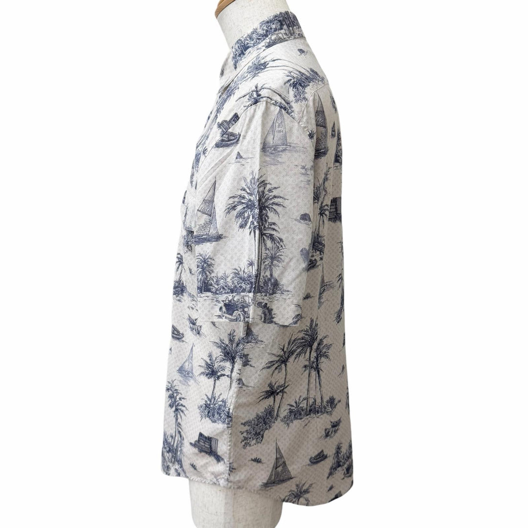Excellent LOUIS VUITTON Short sleeve shirt Monogram print Hawaiian shirt