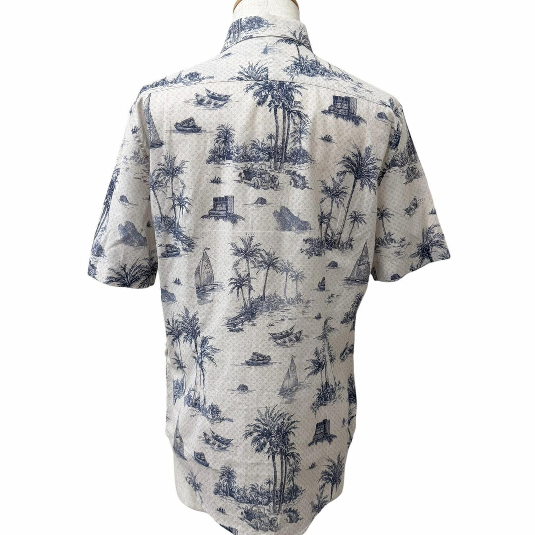 Excellent LOUIS VUITTON Short sleeve shirt Monogram print Hawaiian shirt