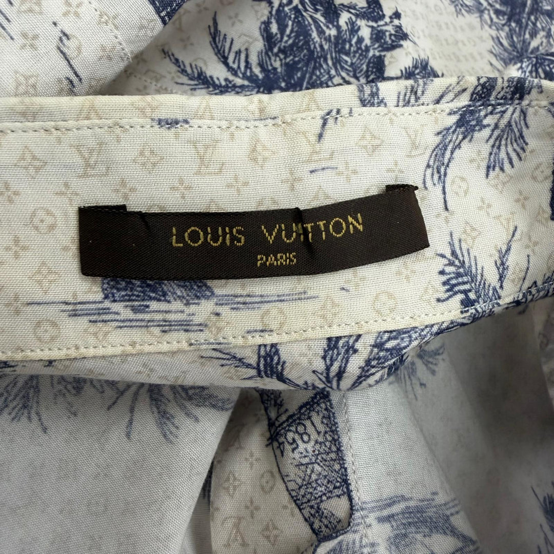 Excellent LOUIS VUITTON Short sleeve shirt Monogram print Hawaiian shirt
