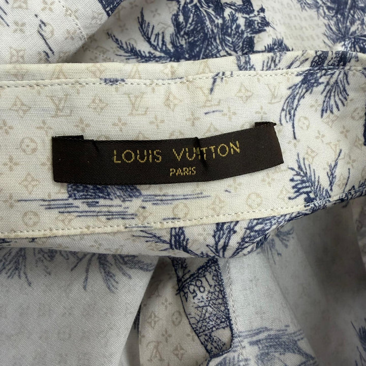 Excellent LOUIS VUITTON Short sleeve shirt Monogram print Hawaiian shirt