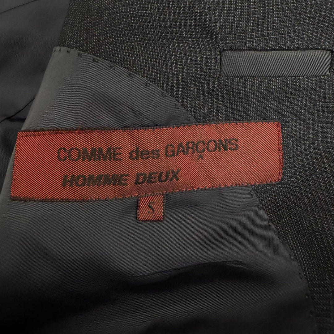 Great COMME des GARCONS HOMME DEUX suit Check Pattern
