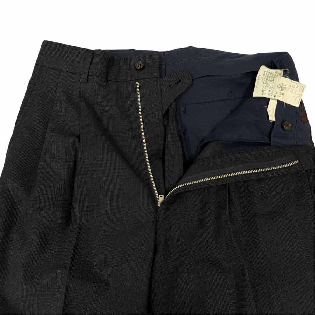 Great COMME des GARCONS HOMME DEUX suit Check Pattern