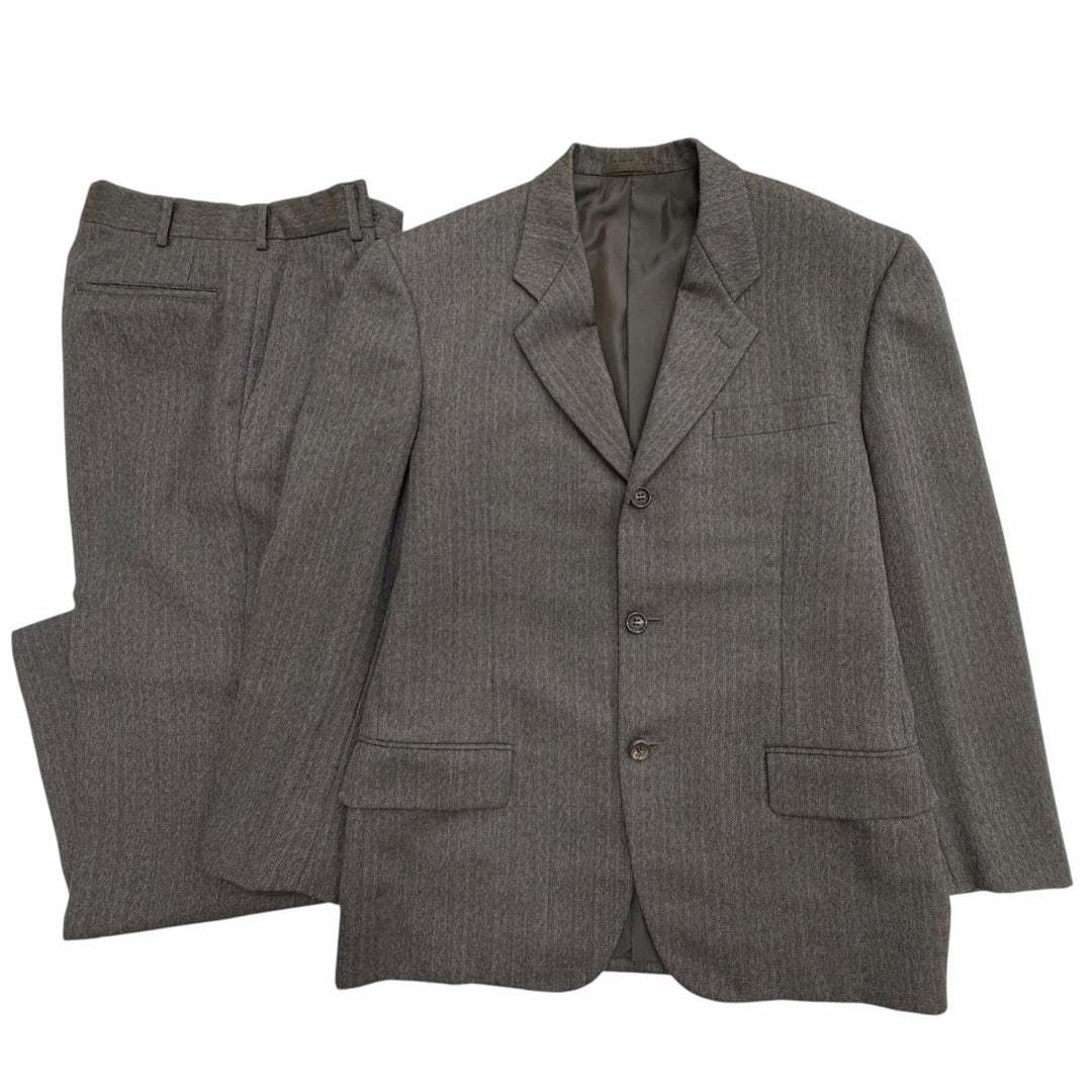 Great COMME des GARCONS HOMME PLUS two-piece set Herringbone Pattern S