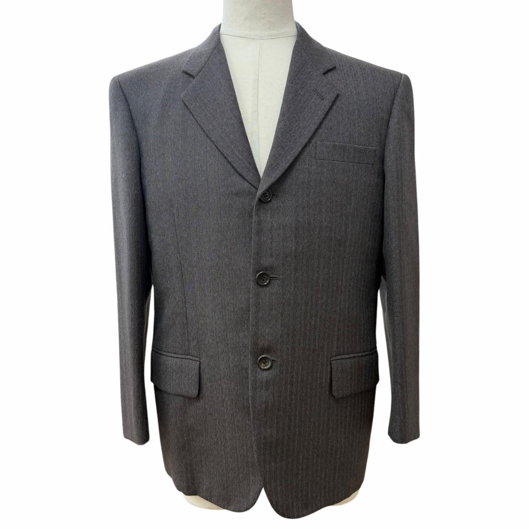 Great COMME des GARCONS HOMME PLUS two-piece set Herringbone Pattern S
