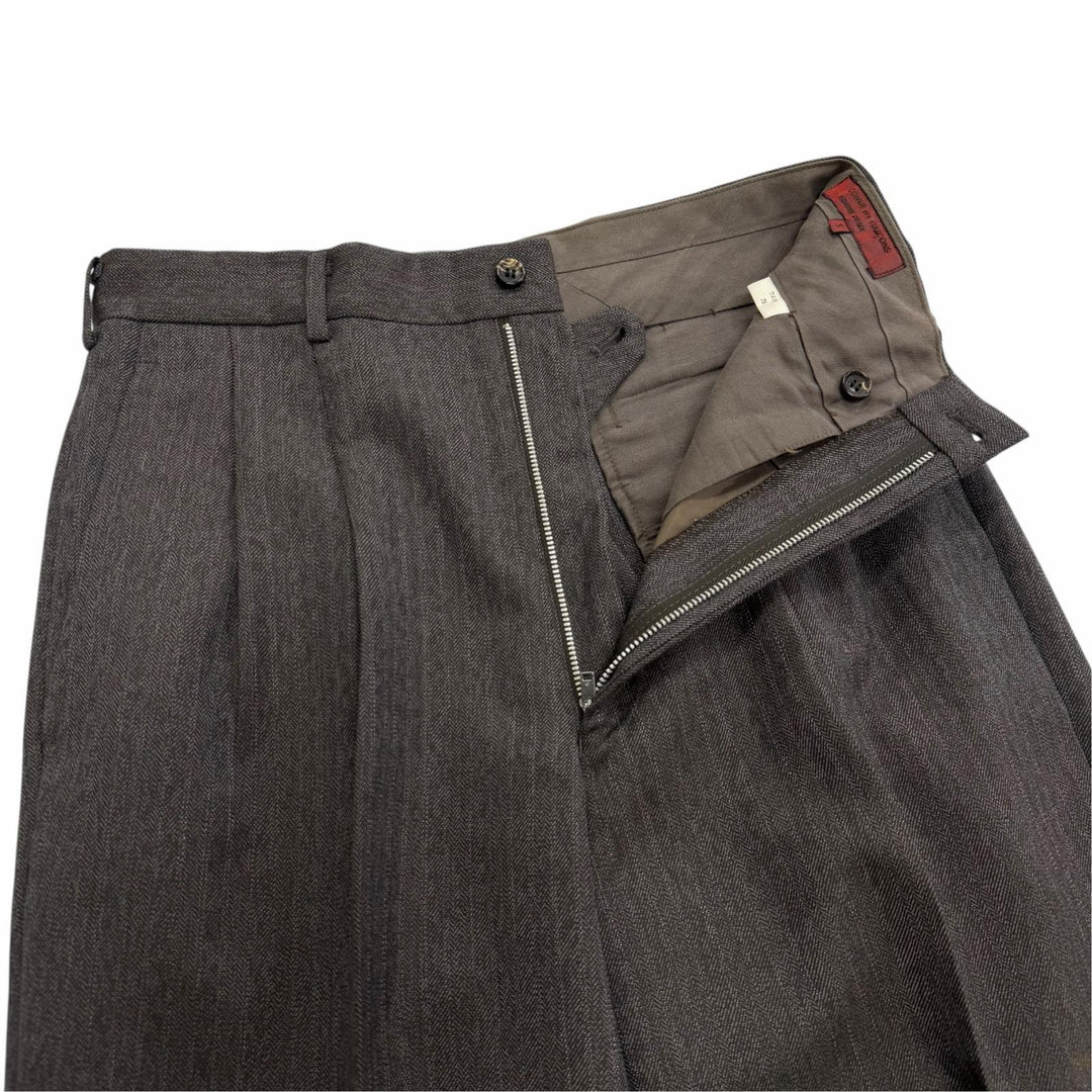 Great COMME des GARCONS HOMME PLUS two-piece set Herringbone Pattern S