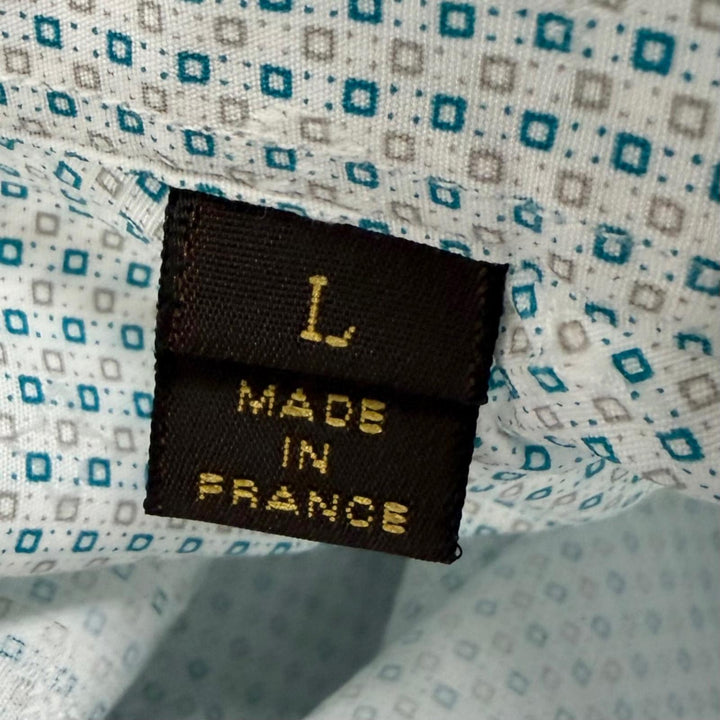 Excellent LOUIS VUITTON Short sleeve shirt LV polka dot pattern multicolor