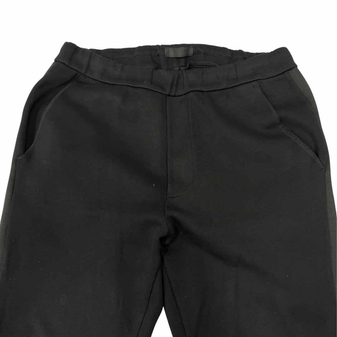 Great PRADA Pants Triangle Logo Joggers black cotton mens S