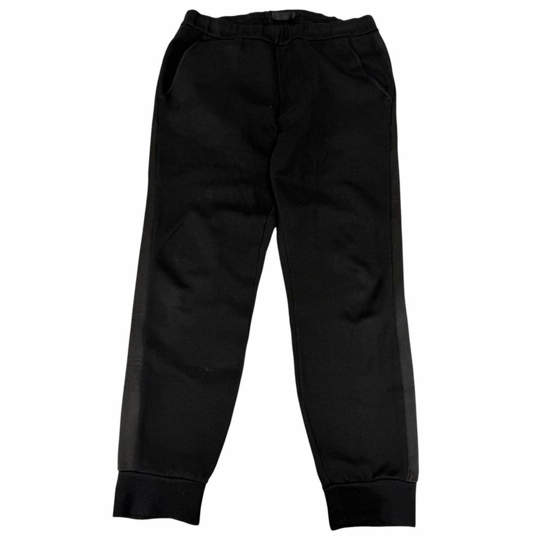 Great PRADA Pants Triangle Logo Joggers black cotton mens S