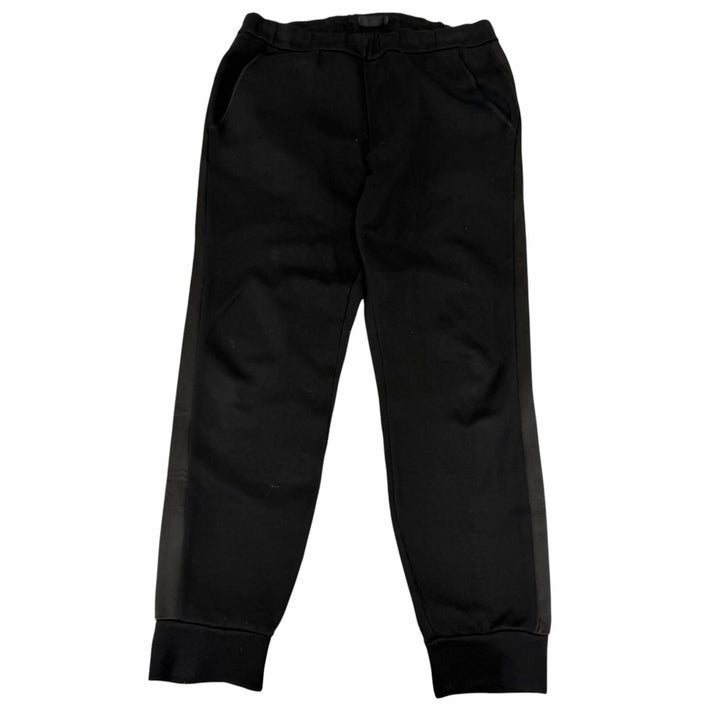 Great PRADA Pants Triangle Logo Joggers black cotton mens S