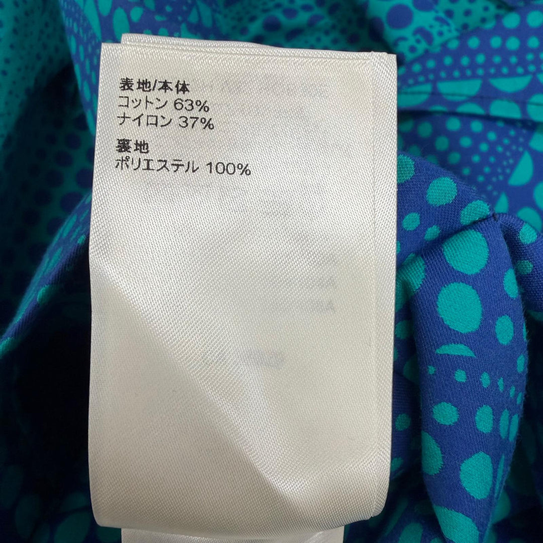 Discounted Pristine LOUIS VUITTON Yayoi Kusama Blouson pumpkin blue cotton mens FR 48