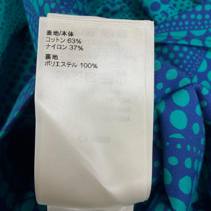 Discounted Pristine LOUIS VUITTON Yayoi Kusama Blouson pumpkin blue cotton mens FR 48