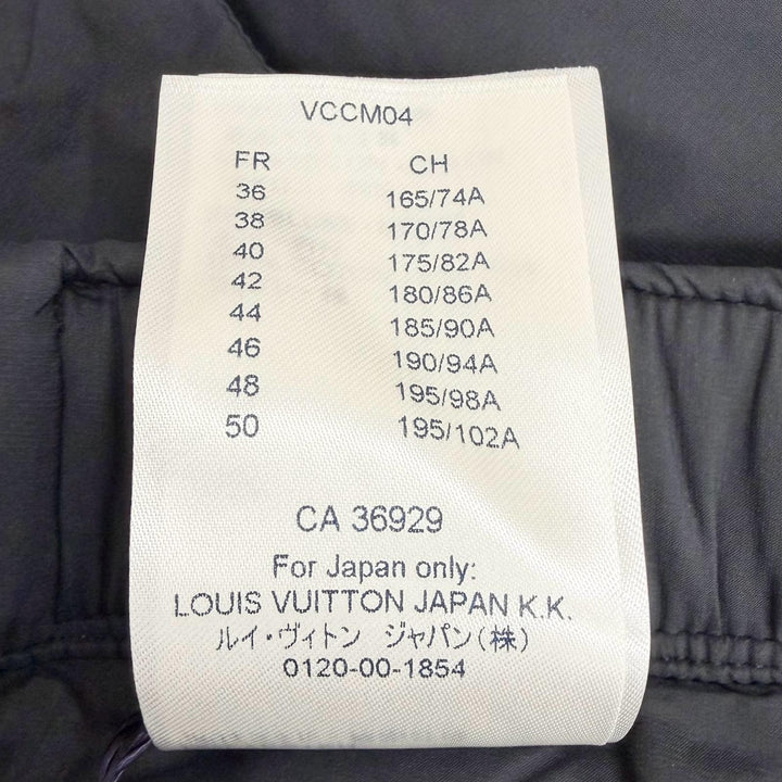 Discounted Pristine LOUIS VUITTON Pants Monogram Padded Joggers gray IT 40
