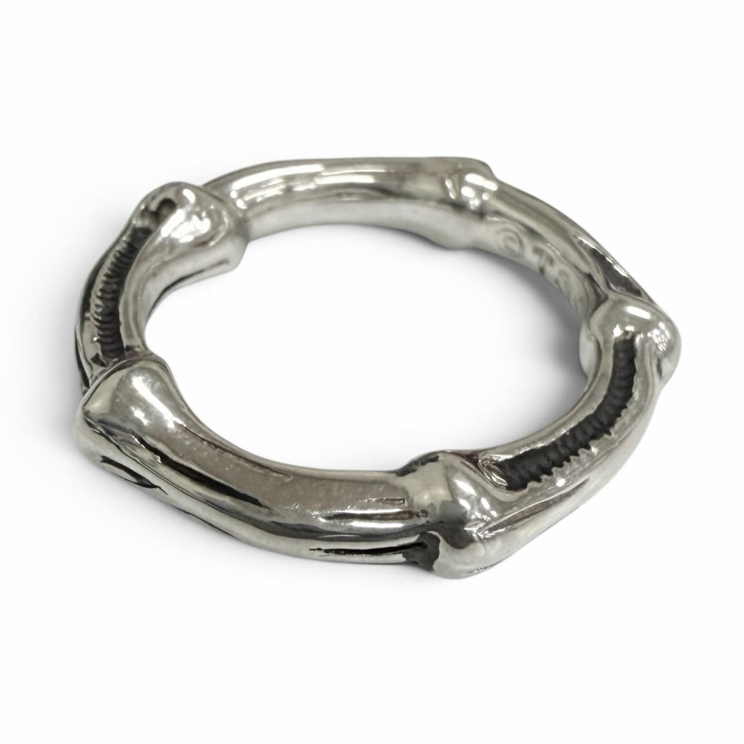 Excellent TIFFANY&Co. Ring ring 1996 Bamboo Silver SV925 mens