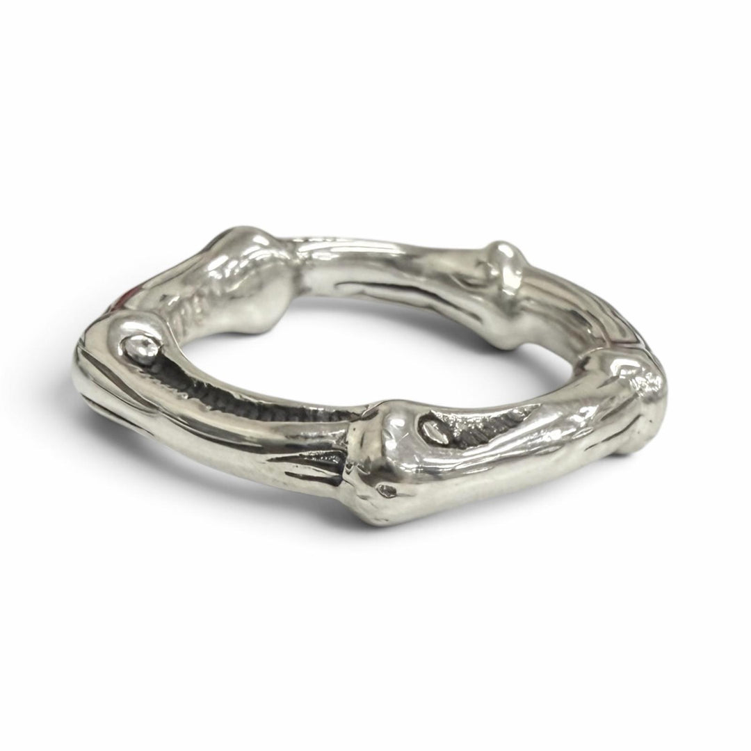 Excellent TIFFANY&Co. Ring ring 1996 Bamboo Silver SV925 mens