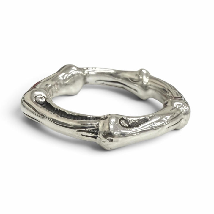 Excellent TIFFANY&Co. Ring ring 1996 Bamboo Silver SV925 mens