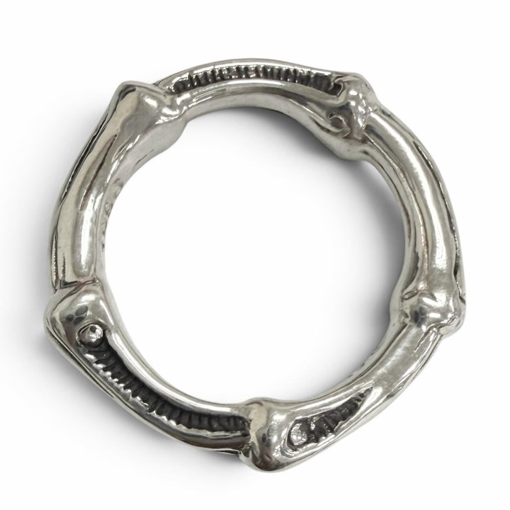 Excellent TIFFANY&Co. Ring ring 1996 Bamboo Silver SV925 mens