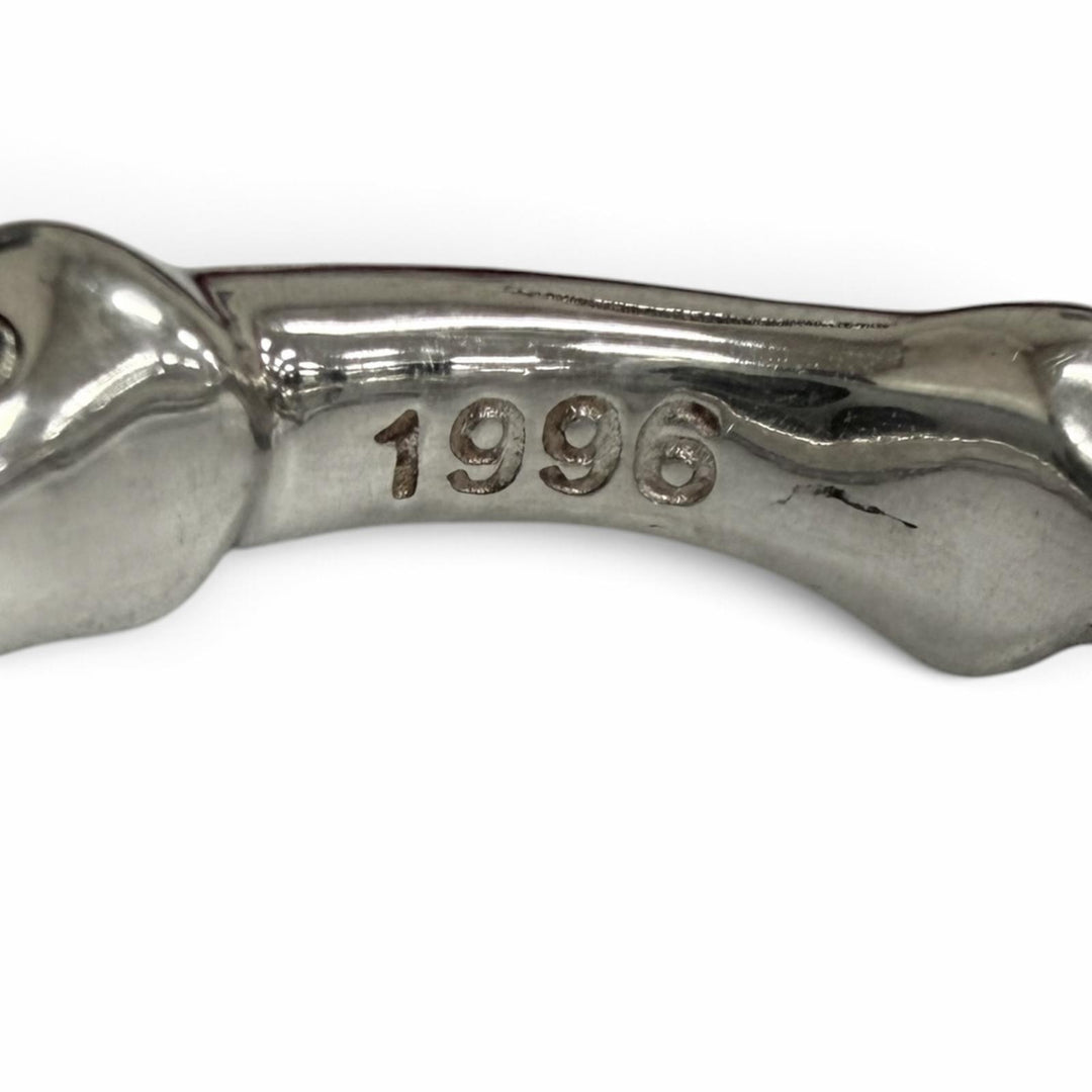 Excellent TIFFANY&Co. Ring ring 1996 Bamboo Silver SV925 mens
